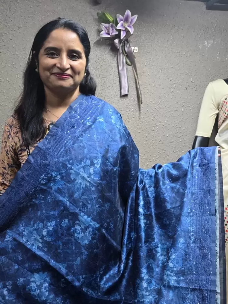 Silk Chanderi Saree Silk chanderi saree
