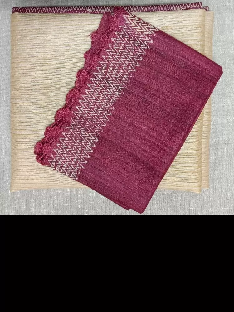 Beautiful Designer Special Soft Tusshar Silk Saree main image 0